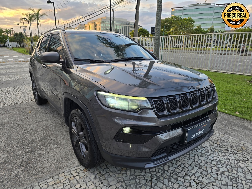 JEEP COMPASS 1.3 T270 LONGITUDE TB FLEX 80 ANOS 