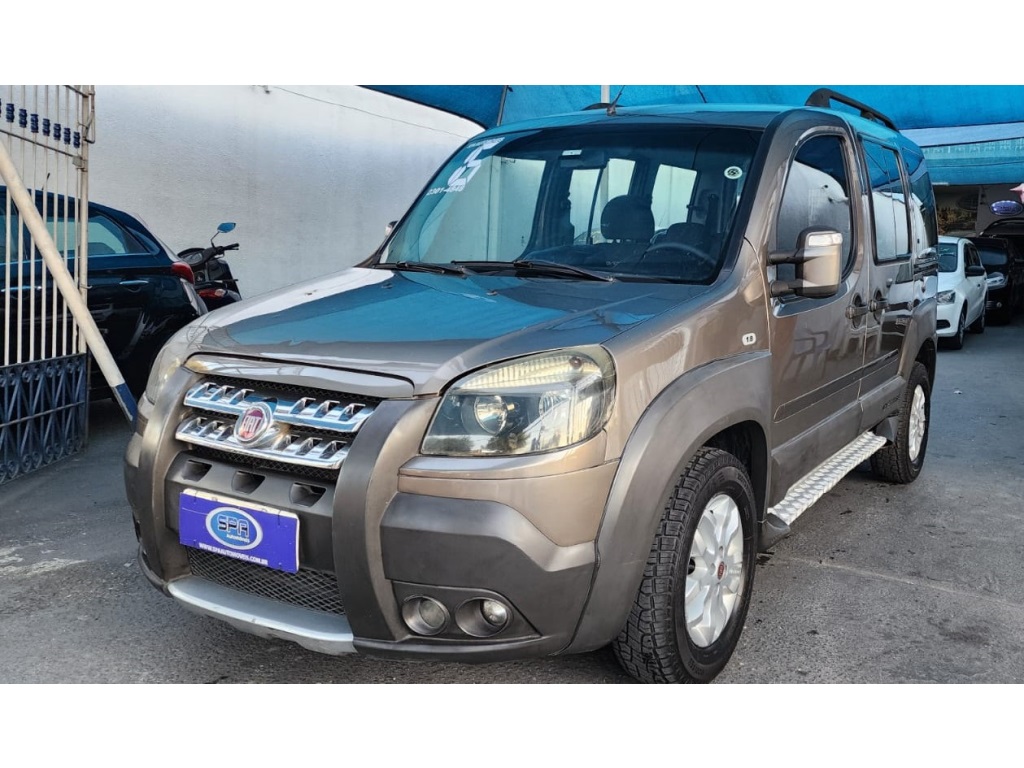 FIAT DOBLO 1.8 MPI ADVENTURE 16V FLEX 4P MANUAL