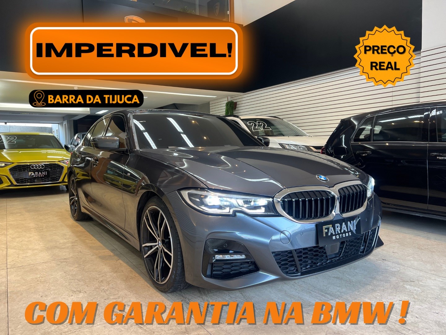 BMW 320i 2.0 16V TURBO GASOLINA M SPORT AUTOMÁTICO