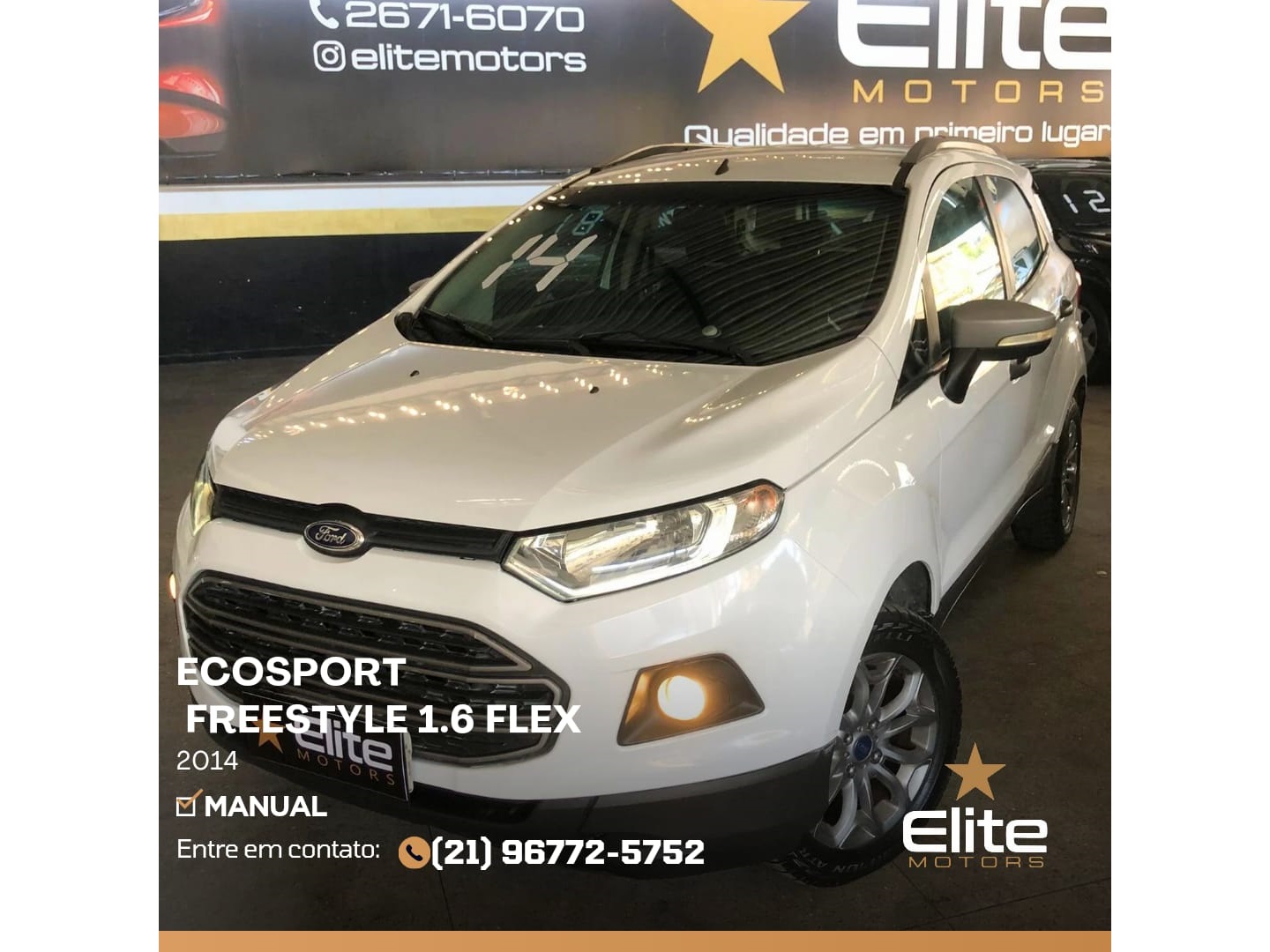 FORD ECOSPORT 1.6 FREESTYLE 16V FLEX 4P MANUAL