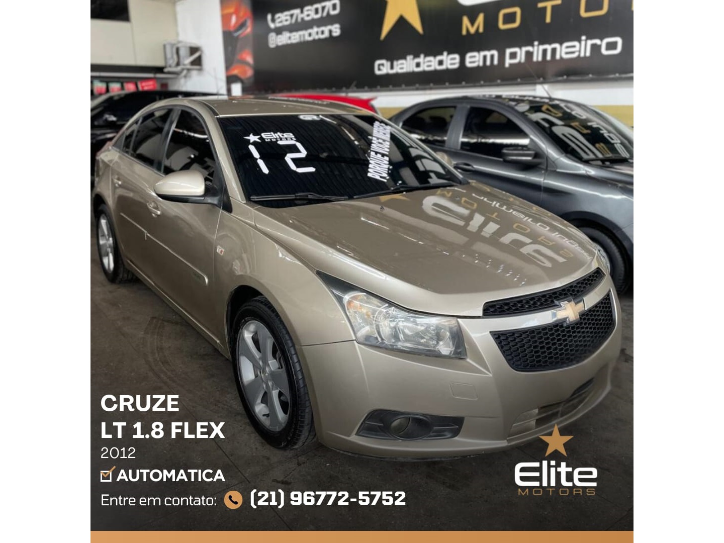 CHEVROLET CRUZE 1.8 LT SPORT6 16V FLEX 4P AUTOMÁTICO