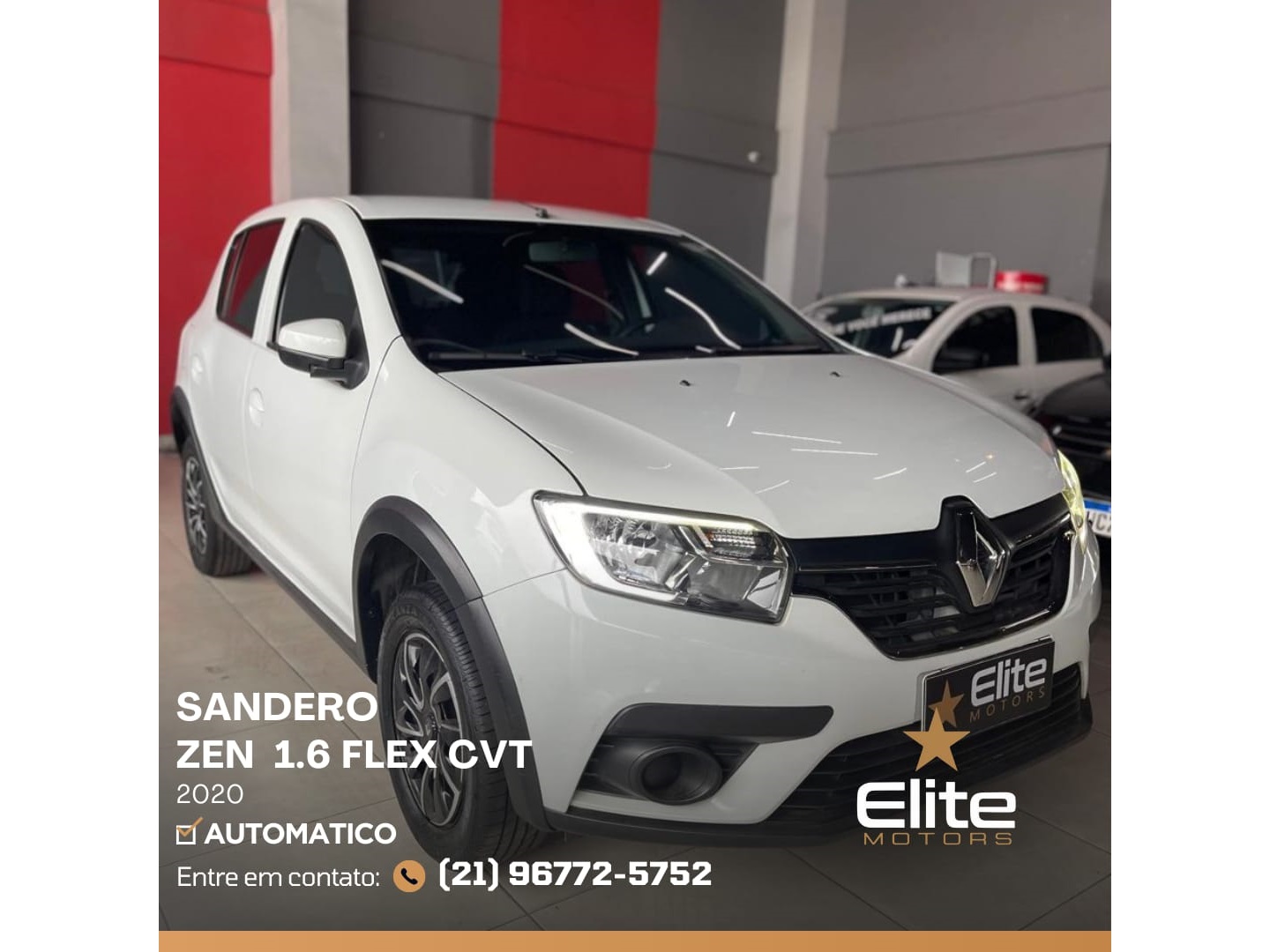 RENAULT SANDERO 1.6 16V SCE FLEX ZEN X-TRONIC