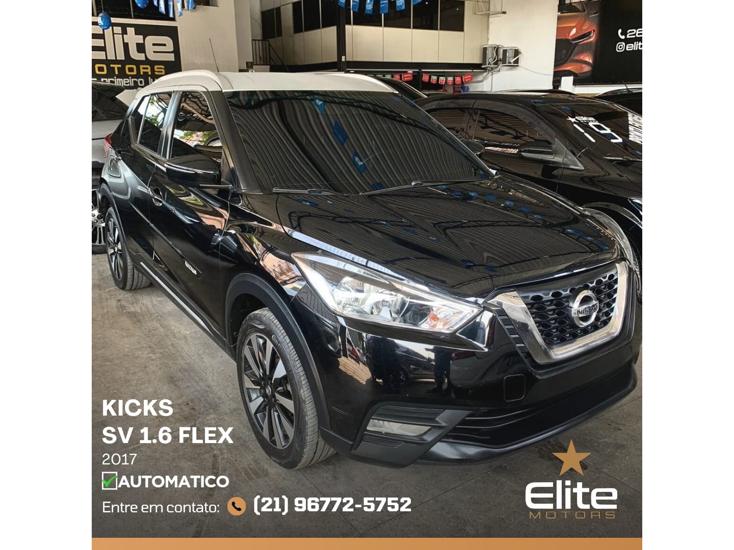 NISSAN KICKS 1.6 16V FLEXSTART SV LIMITED 4P XTRONIC