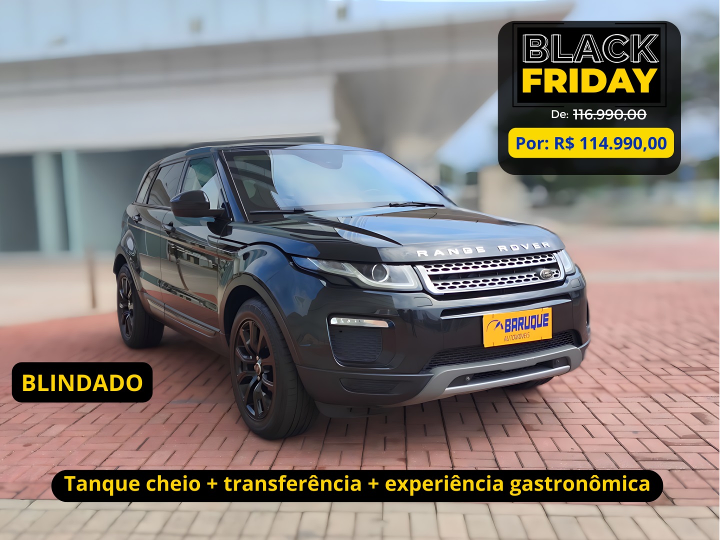 LAND ROVER RANGE ROVER EVOQUE 2.0 SE 4WD 16V GASOLINA 4P AUTOMÁTICO