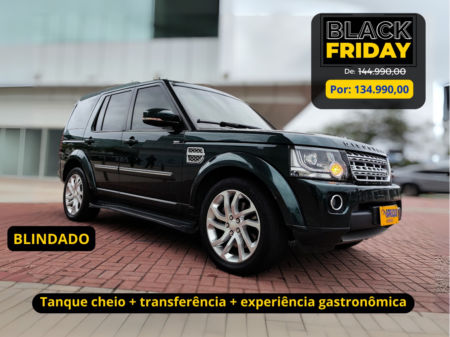 LAND ROVER DISCOVERY 4 3.0 HSE 4X4 V6 24V BI-TURBO DIESEL 4P AUTOMÁTICO