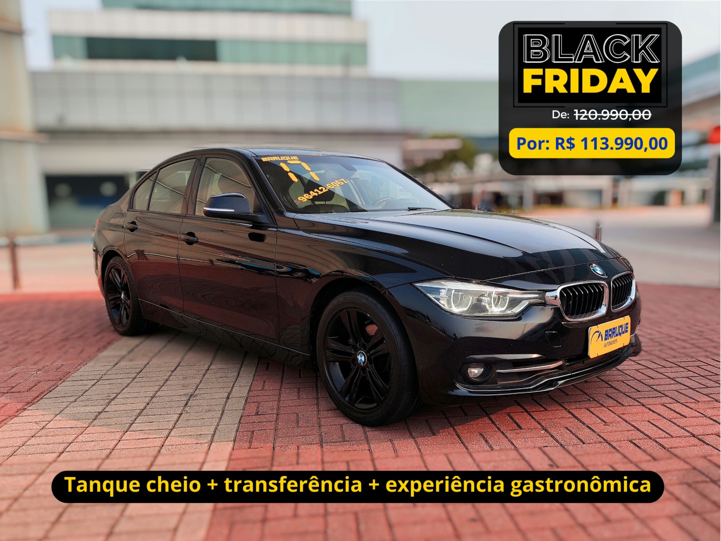 BMW 320i 2.0 SPORT GP 16V TURBO ACTIVE FLEX 4P AUTOMÁTICO