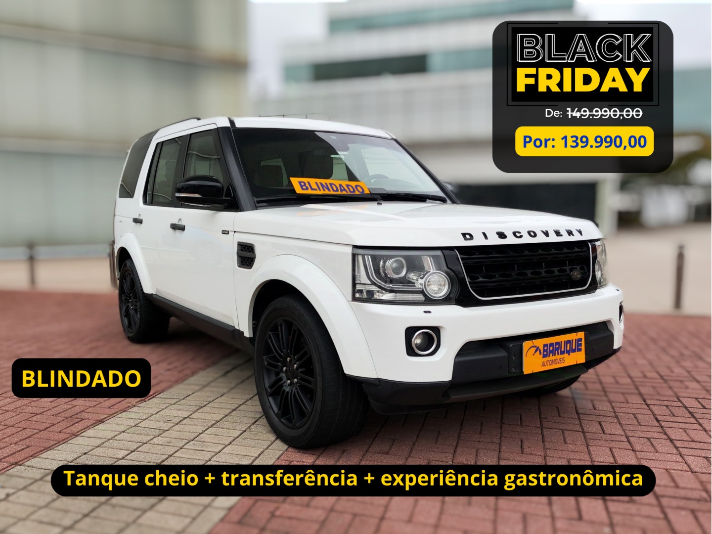 LAND ROVER DISCOVERY 3.0 SE SDV6 4X4 TURBO DIESEL INTERCOOLER 4P AUTOMÁTICO