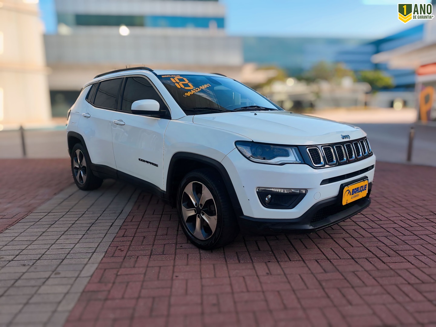 JEEP COMPASS 2.0 16V FLEX LONGITUDE AUTOMÁTICO