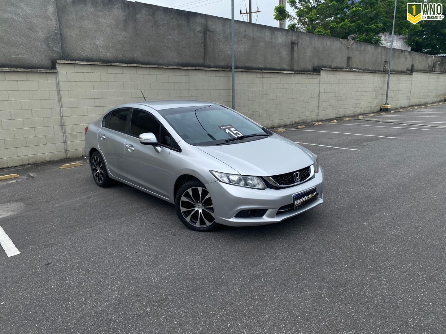 HONDA CIVIC 2.0 LXR 16V FLEX 4P AUTOMÁTICO