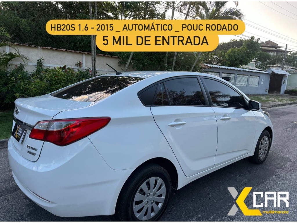 HYUNDAI HB20S 1.6 COMFORT PLUS 16V FLEX 4P AUTOMÁTICO