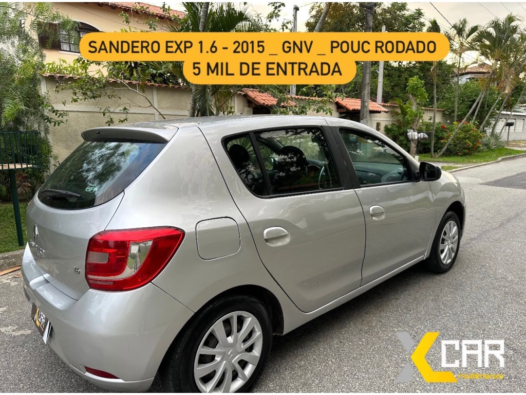 RENAULT SANDERO 1.6 EXPRESSION 8V FLEX 4P MANUAL