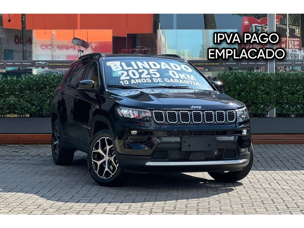 JEEP COMPASS 1.3 T270 TURBO FLEX LONGITUDE AT6