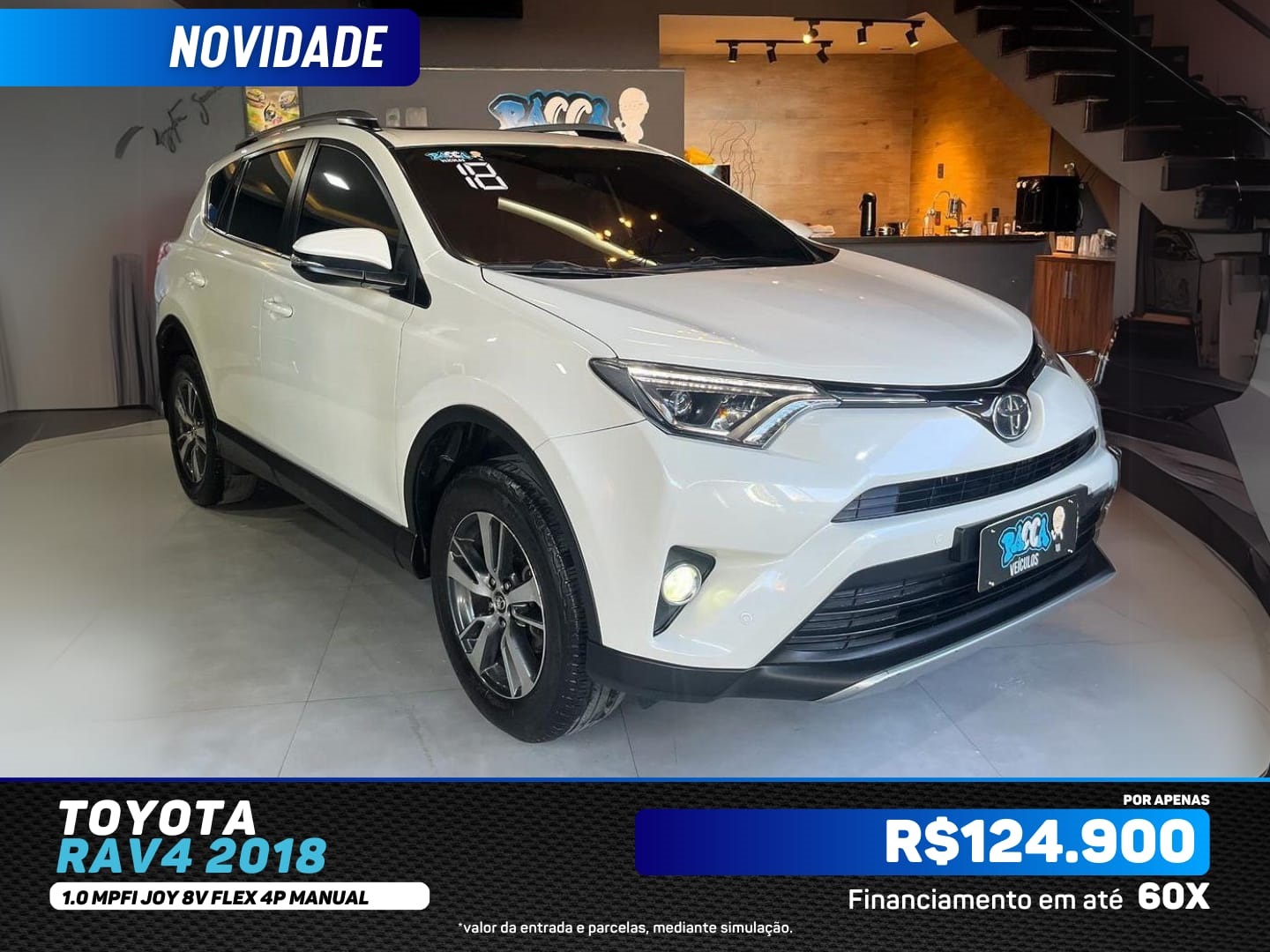 TOYOTA RAV4 2.0 TOP 4X2 16V GASOLINA 4P AUTOMÁTICO