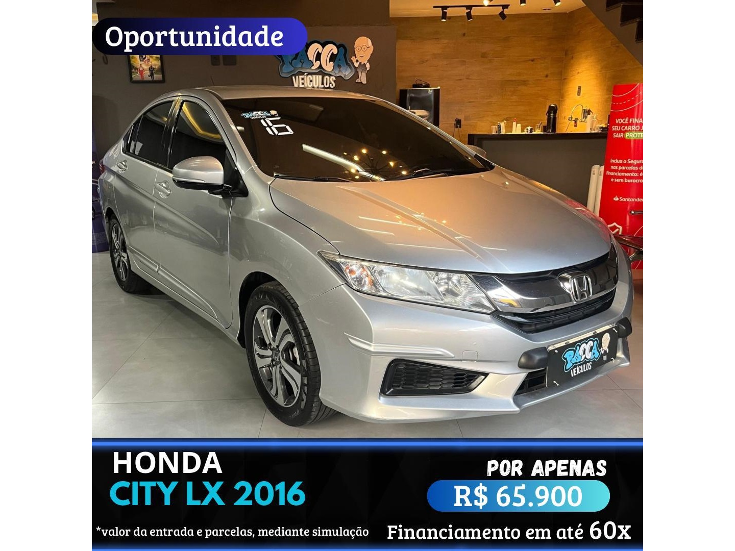 HONDA CITY 1.5 LX 16V FLEX 4P AUTOMÁTICO