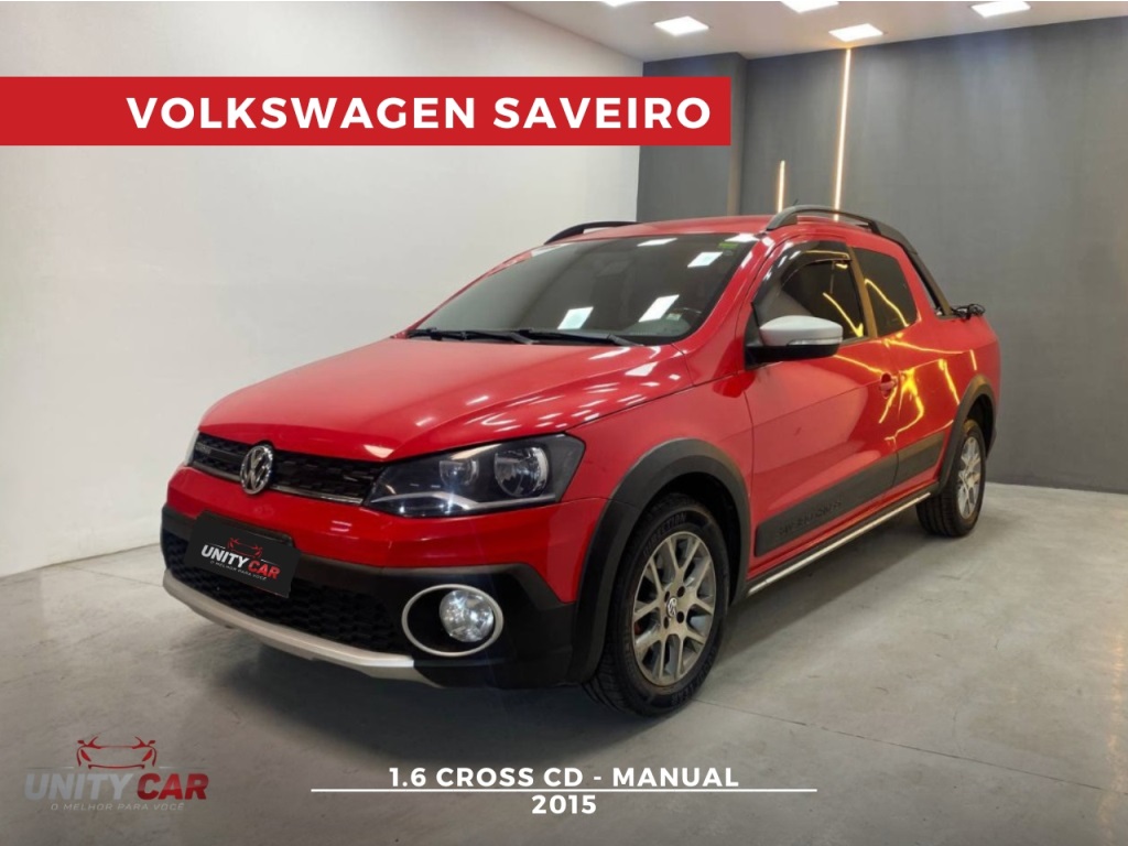 VOLKSWAGEN SAVEIRO 1.6 CROSS CD 16V FLEX 2P MANUAL