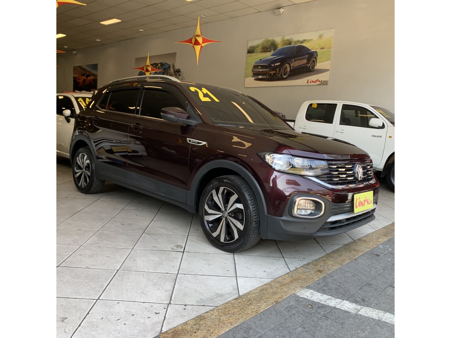 VOLKSWAGEN T-CROSS 1.4 250 TSI TOTAL FLEX HIGHLINE AUTOMÁTICO