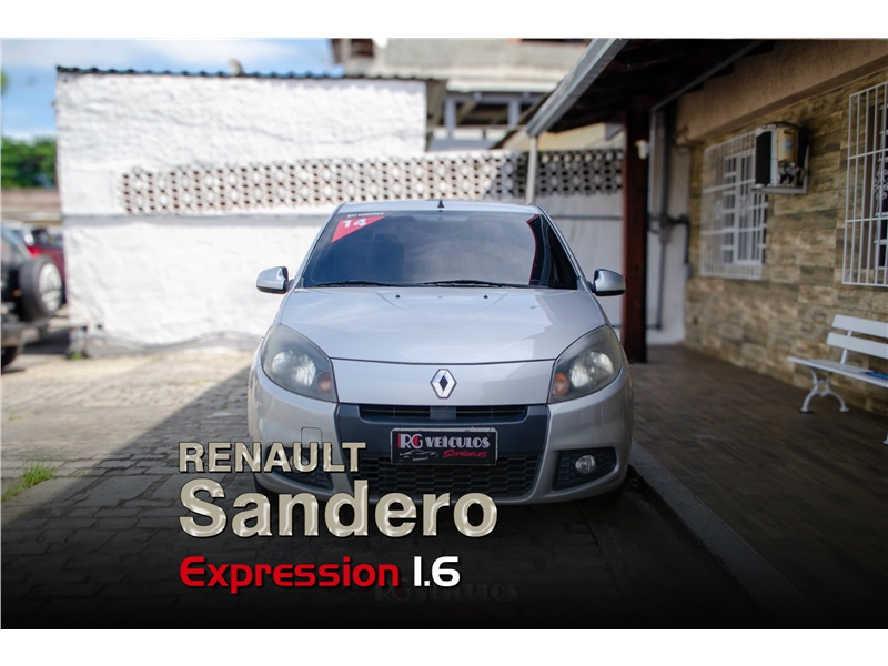 RENAULT SANDERO 1.6 EXPRESSION 8V FLEX 4P MANUAL