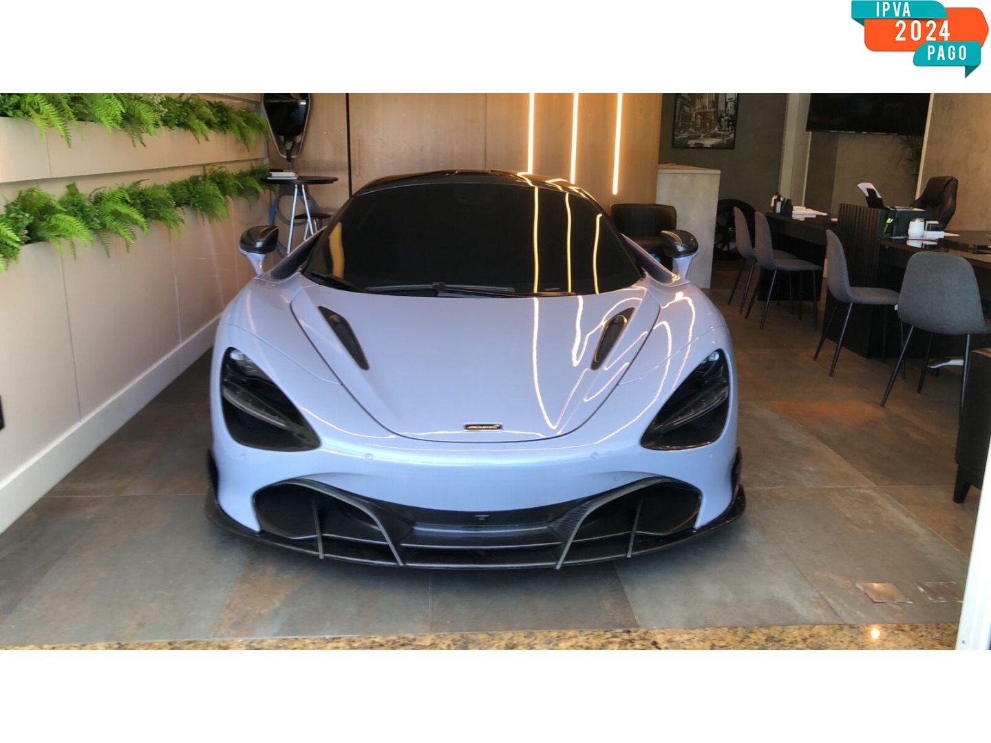 MCLAREN 720S 4.0 V8 BI-TURBO GASOLINA COUPE 2P