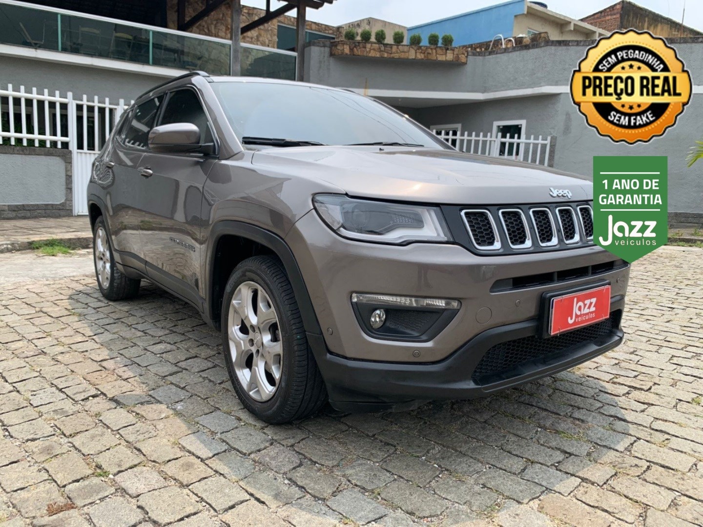 JEEP COMPASS 2.0 16V FLEX LONGITUDE AUTOMÁTICO