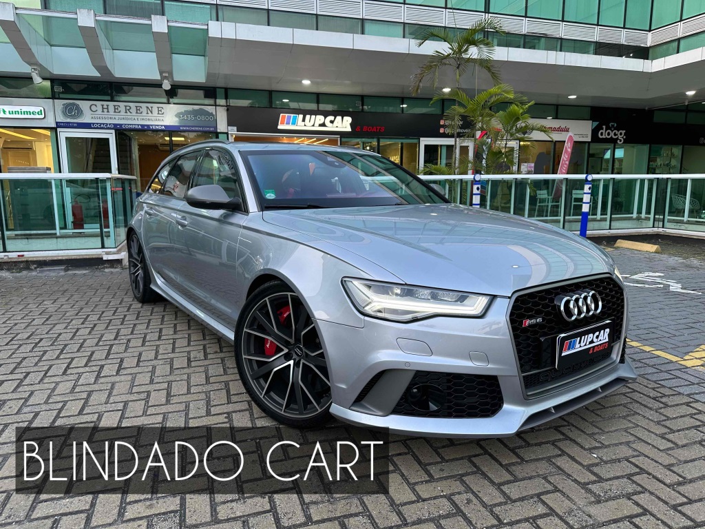 AUDI RS6 4.0 AVANT V8 32V BI-TURBO GASOLINA 4P TIPTRONIC