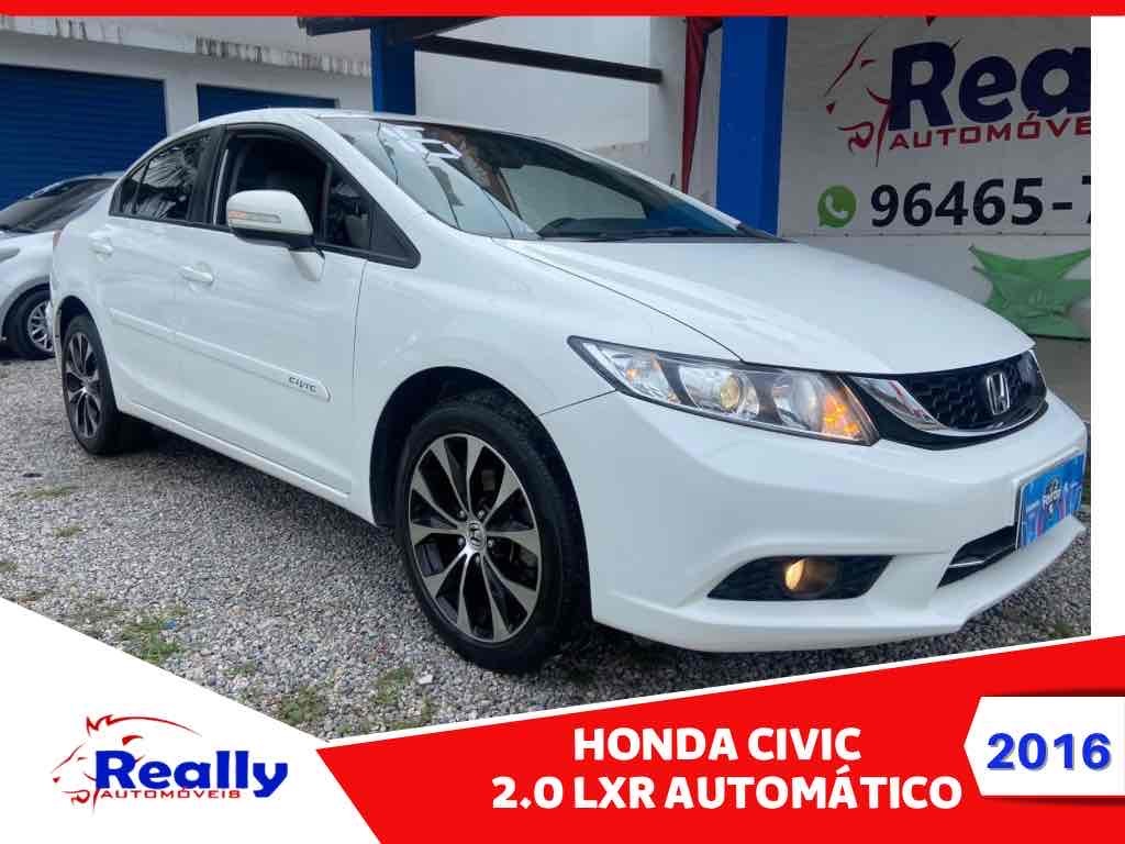 HONDA CIVIC 2.0 LXR 16V FLEX 4P AUTOMÁTICO