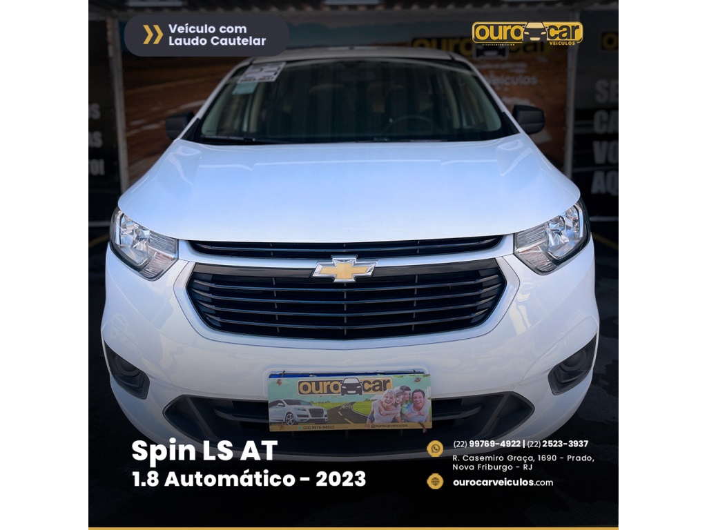 CHEVROLET SPIN 1.8 LS 8V FLEX 4P AUTOMÁTICO