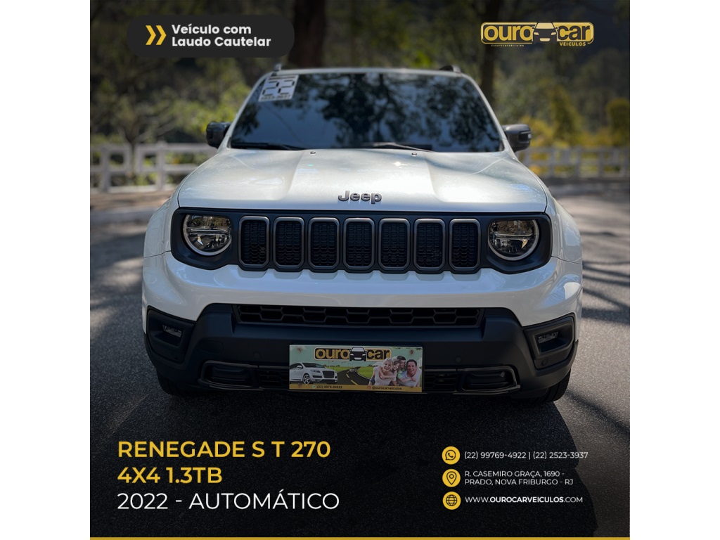 JEEP RENEGADE 1.3 T270 TURBO FLEX S 4X4 AT9