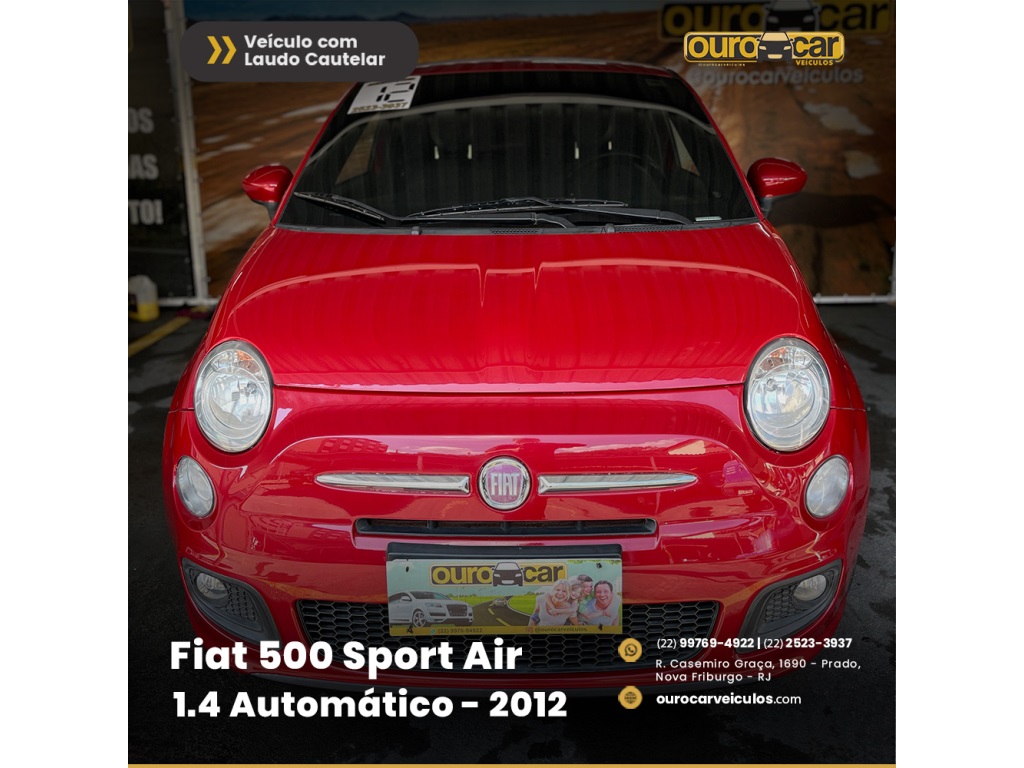 FIAT 500 1.4 SPORT AIR 16V GASOLINA 2P AUTOMÁTICO