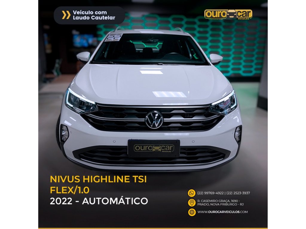 VOLKSWAGEN NIVUS 1.0 200 TSI TOTAL FLEX HIGHLINE AUTOMÁTICO