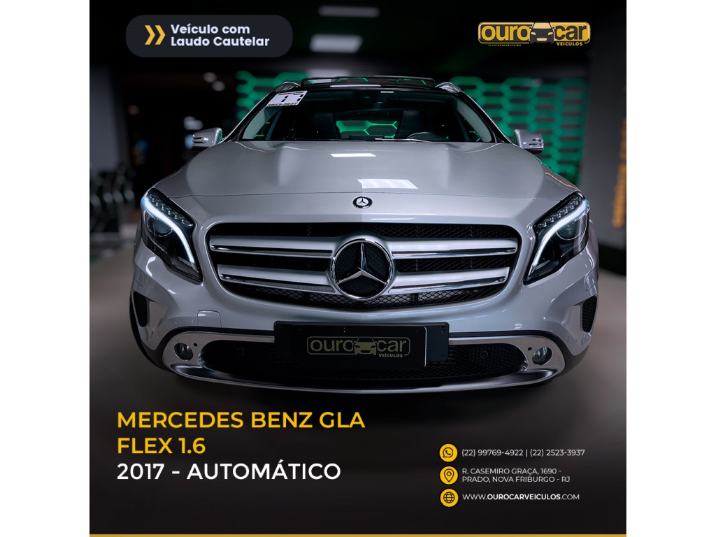 MERCEDES-BENZ GLA 200 1.6 CGI ENDURO 16V TURBO FLEX 4P AUTOMÁTICO