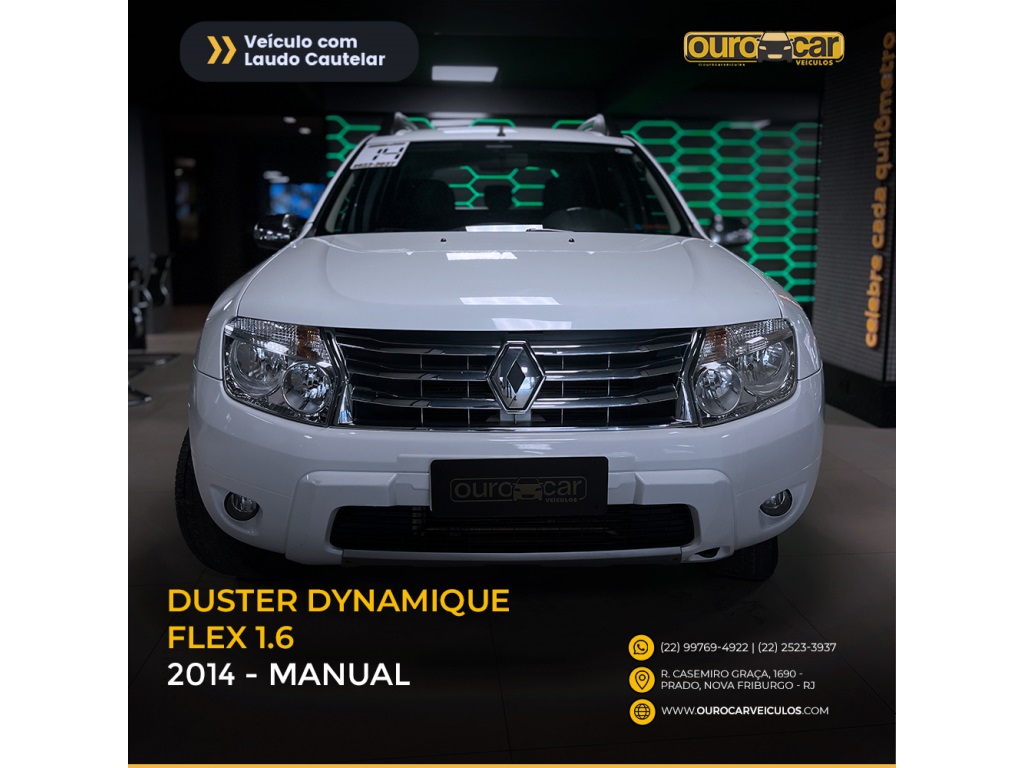 RENAULT DUSTER 1.6 DYNAMIQUE 4X2 16V FLEX 4P MANUAL