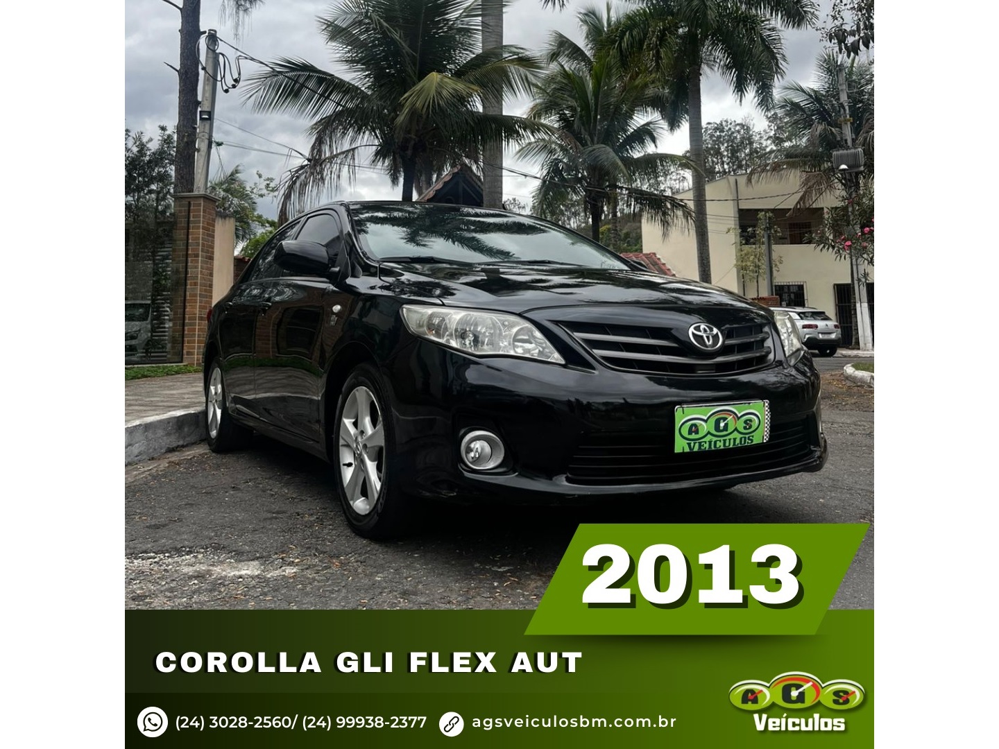 TOYOTA COROLLA 1.8 GLI 16V FLEX 4P AUTOMÁTICO