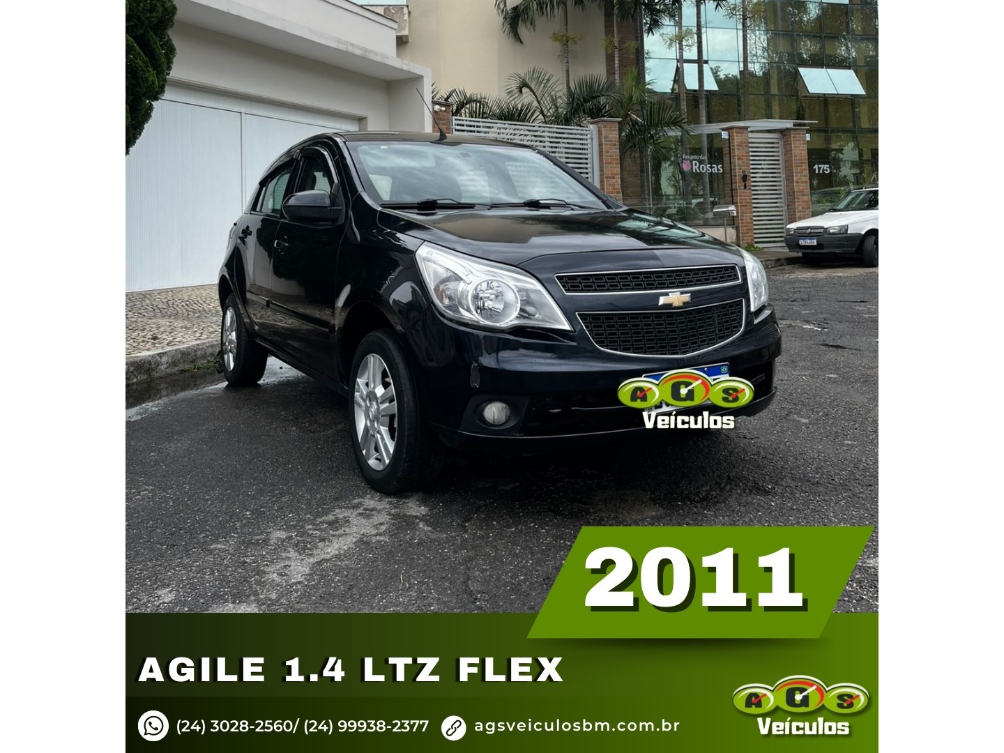 CHEVROLET AGILE 1.4 MPFI LTZ 8V FLEX 4P MANUAL