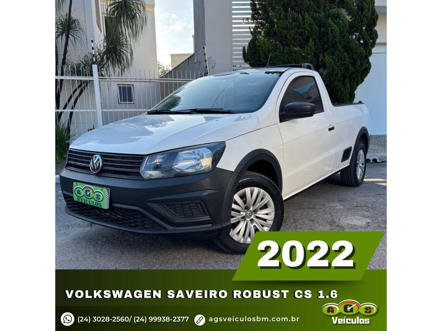 VOLKSWAGEN SAVEIRO 1.6 MSI ROBUST CS 8V FLEX 2P MANUAL