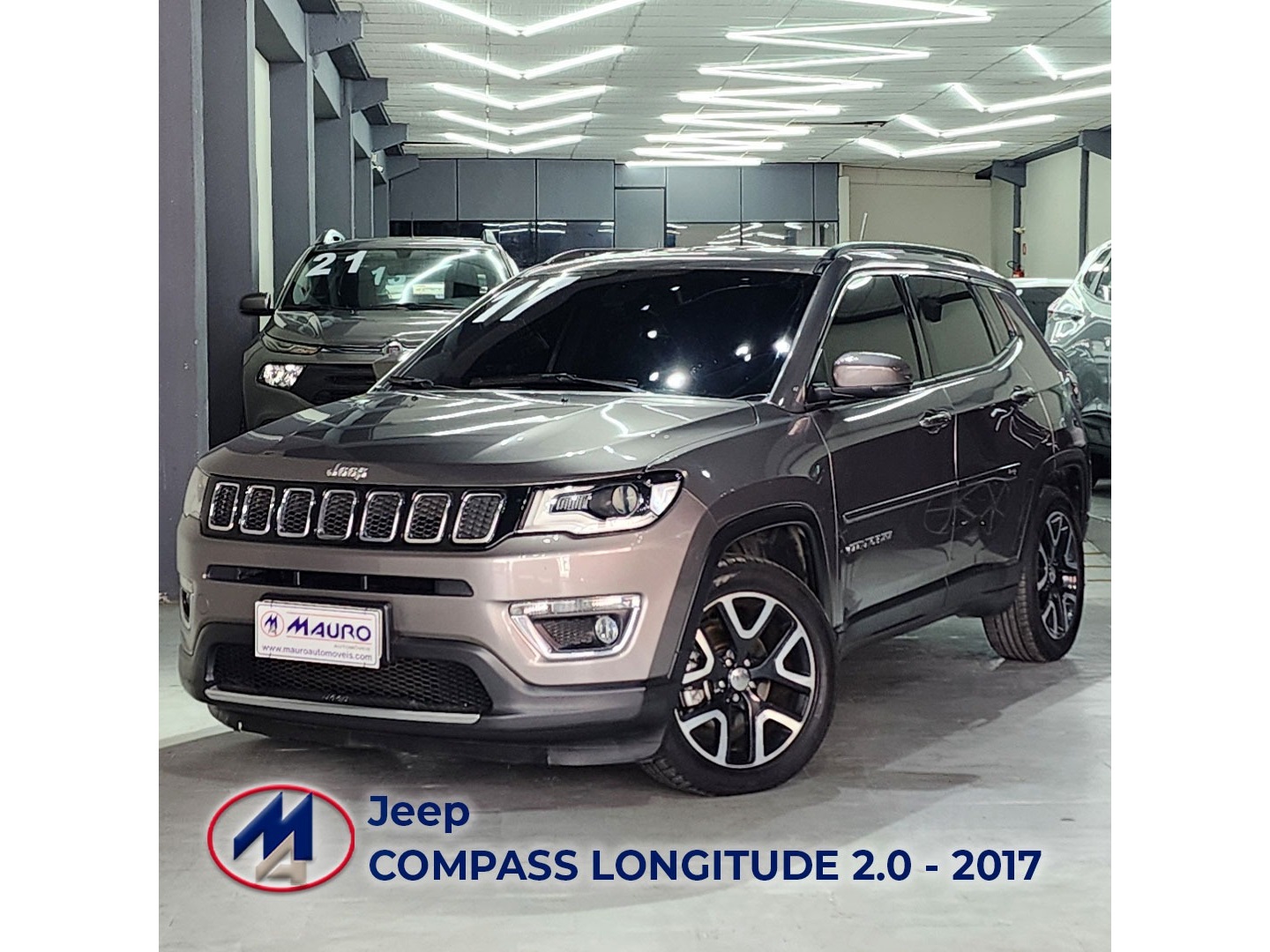 JEEP COMPASS 2.0 16V FLEX LONGITUDE AUTOMÁTICO