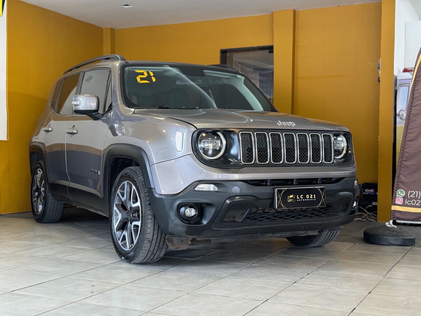 JEEP RENEGADE 1.8 16V FLEX LONGITUDE 4P AUTOMÁTICO