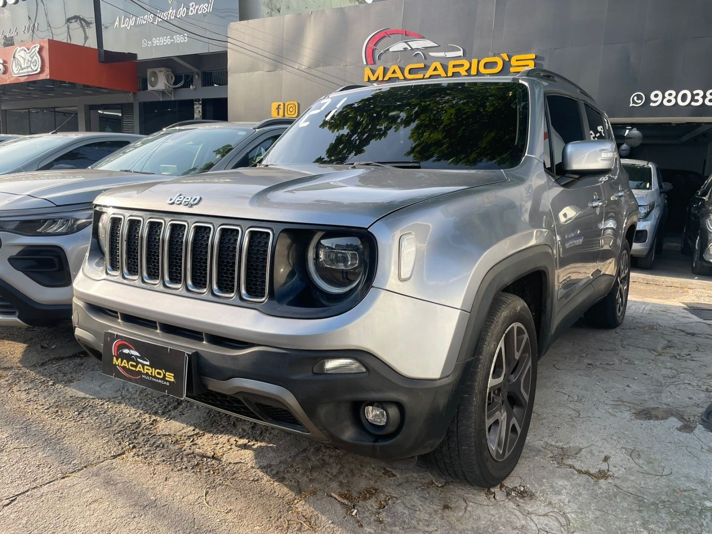 JEEP RENEGADE 1.8 16V FLEX LONGITUDE 4P AUTOMÁTICO