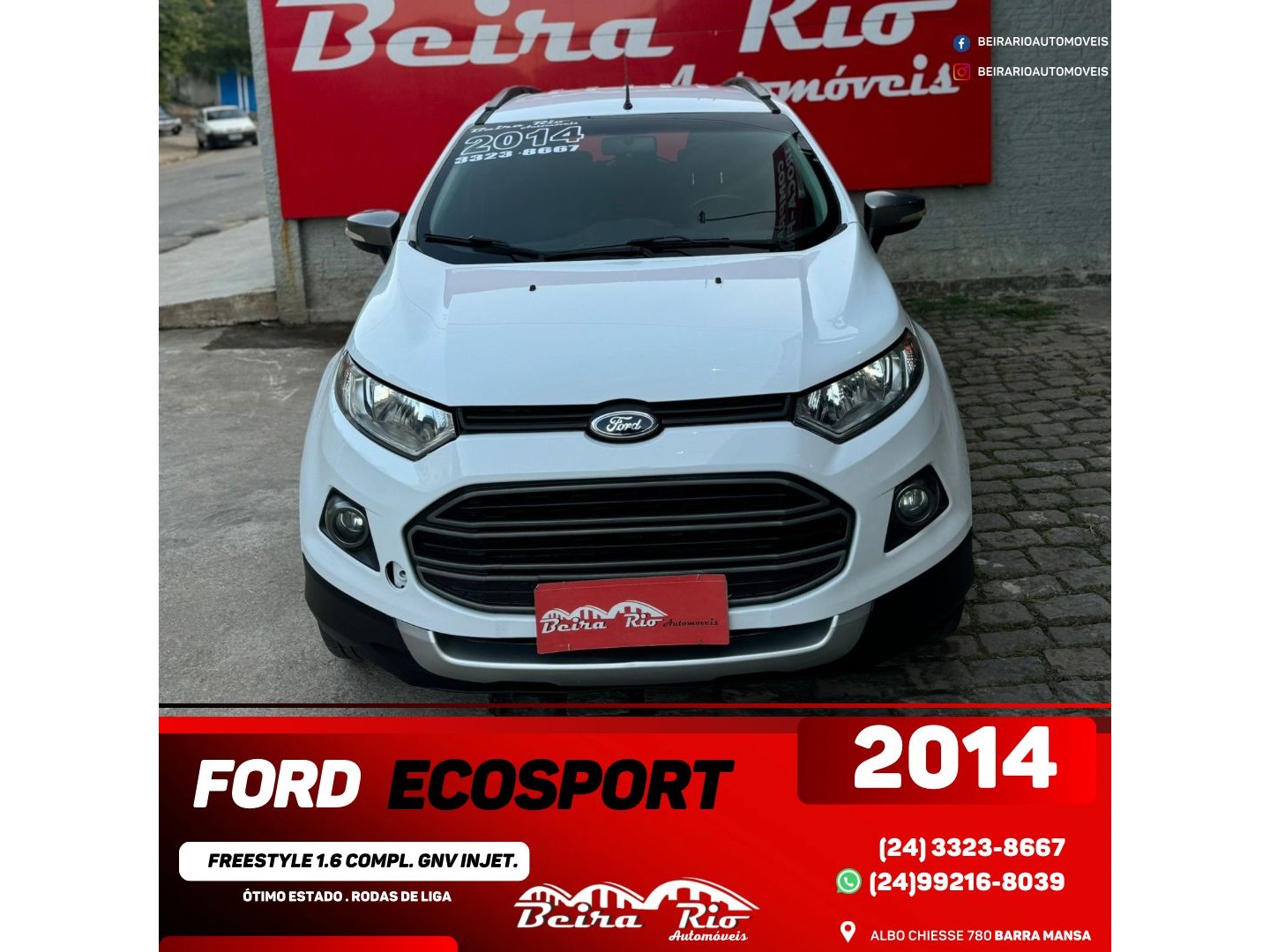 FORD ECOSPORT 1.6 FREESTYLE 16V FLEX 4P MANUAL