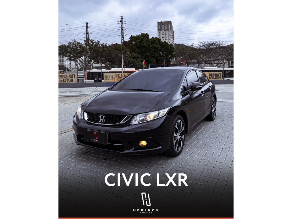 HONDA CIVIC 2.0 LXR 16V FLEX 4P AUTOMÁTICO