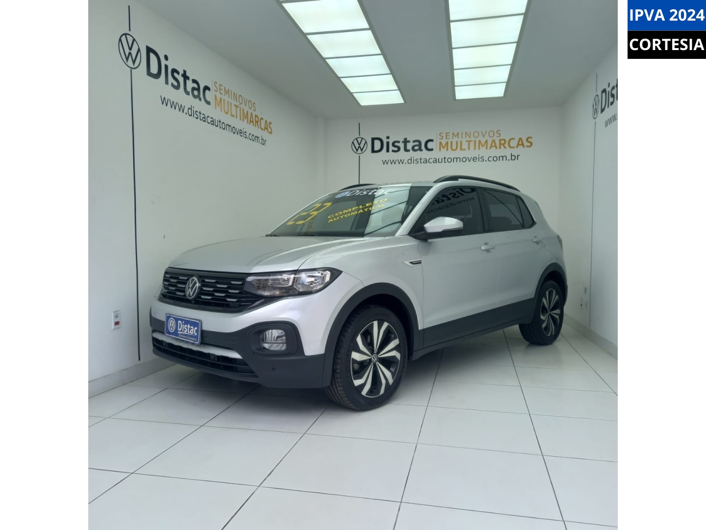 VOLKSWAGEN T-CROSS 1.0 200 TSI TOTAL FLEX COMFORTLINE AUTOMÁTICO