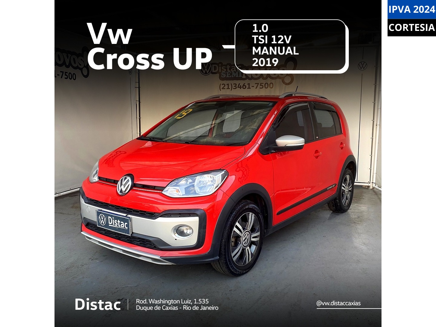 VOLKSWAGEN CROSS UP 1.0 TSI 12V FLEX 4P MANUAL