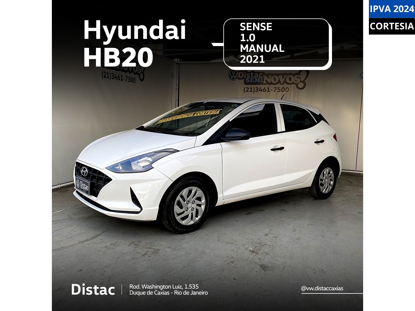 HYUNDAI HB20 1.0 12V FLEX SENSE MANUAL