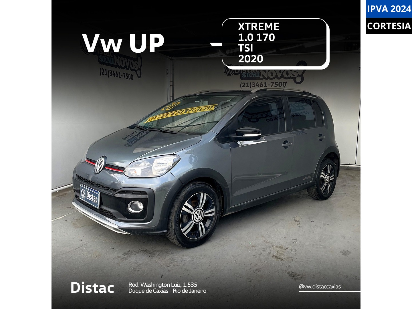 VOLKSWAGEN UP 1.0 170 TSI TOTAL FLEX XTREME 4P MANUAL