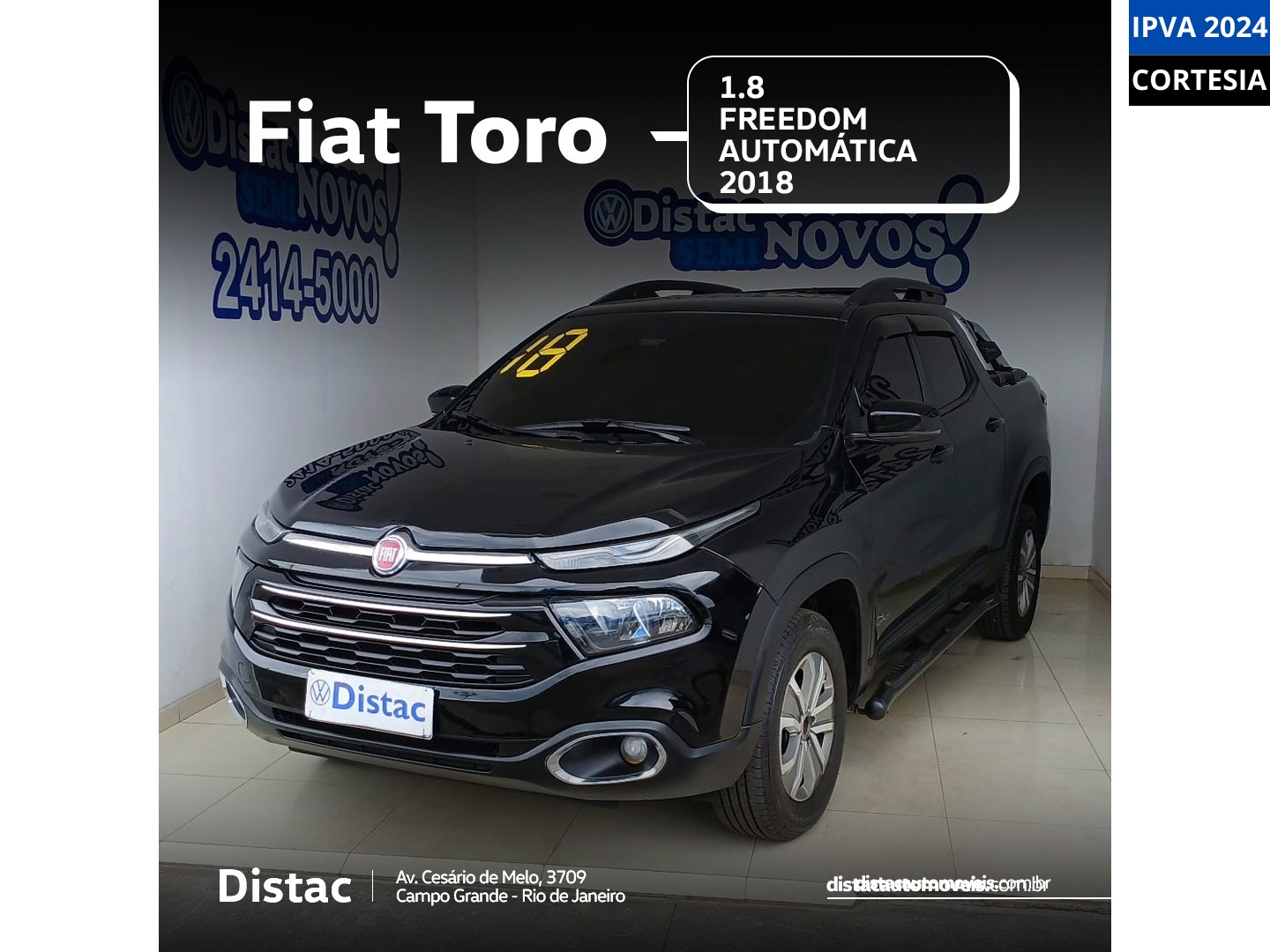 FIAT TORO 1.8 16V EVO FLEX FREEDOM AT6