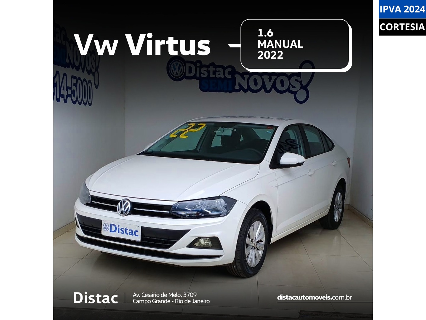 VOLKSWAGEN VIRTUS 1.6 MSI TOTAL FLEX MANUAL