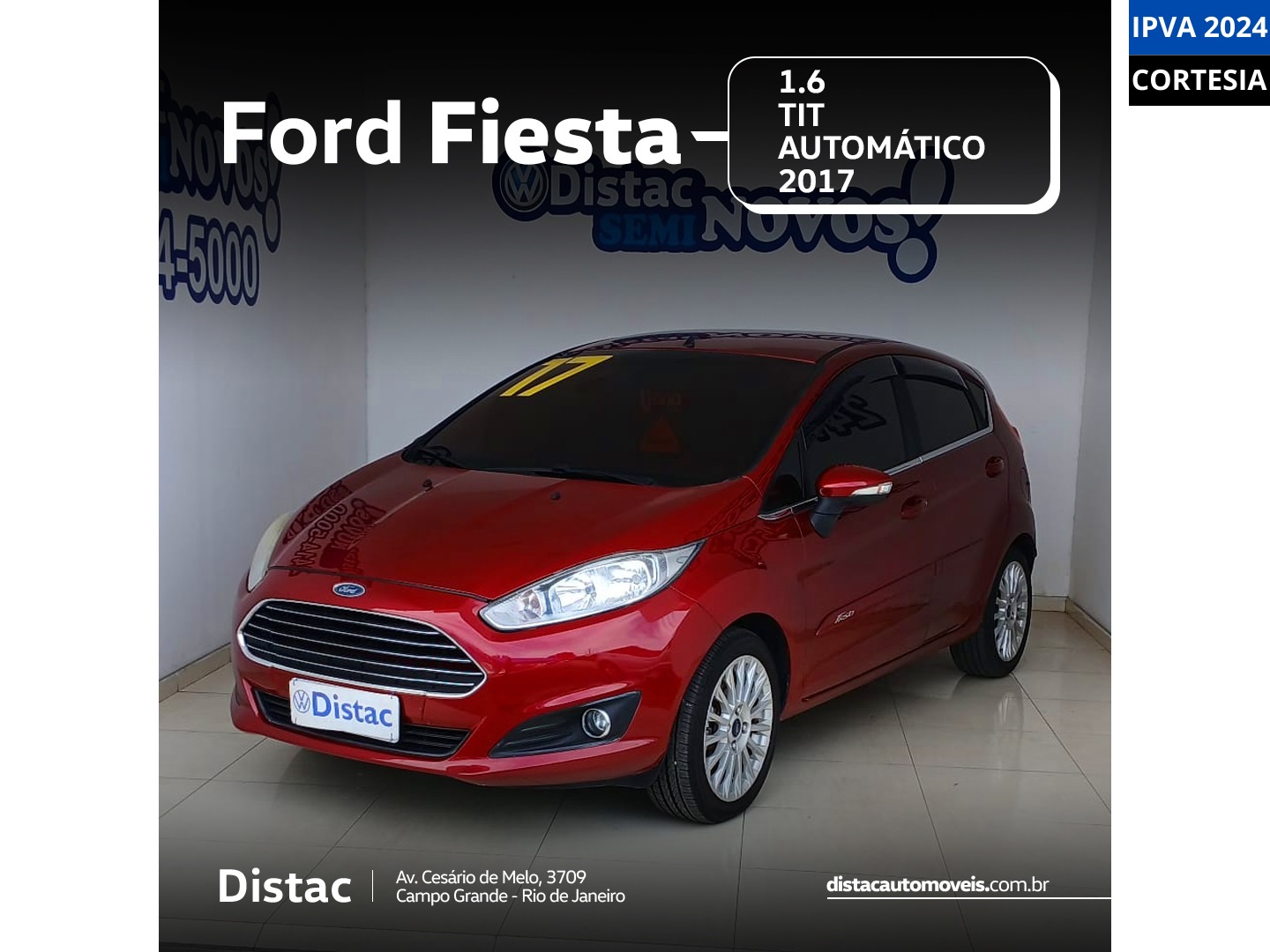 FORD FIESTA 1.6 TITANIUM HATCH 16V FLEX 4P POWERSHIFT