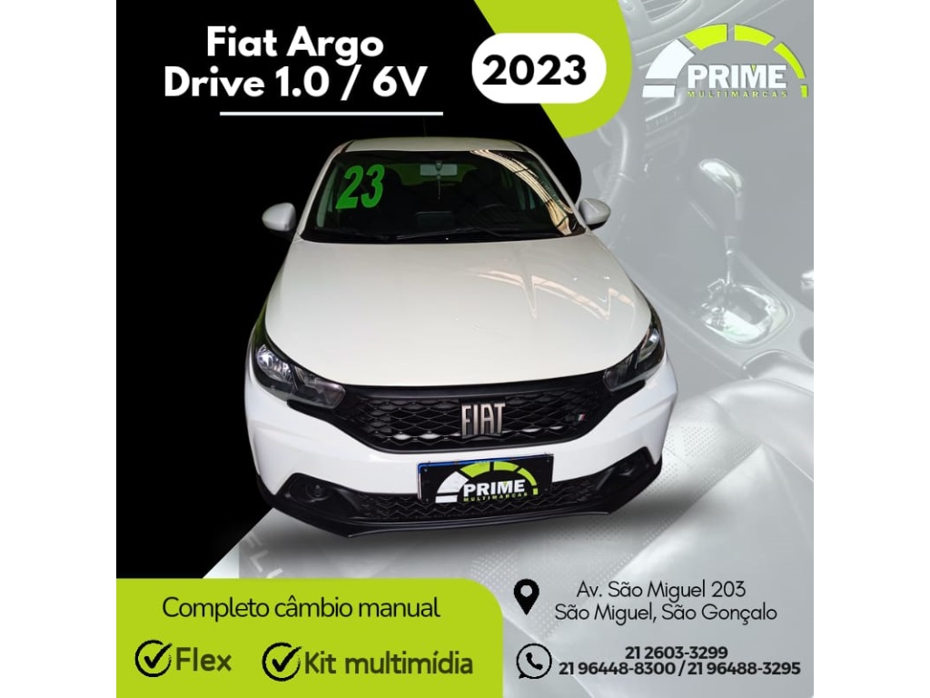 FIAT ARGO 1.0 FIREFLY FLEX DRIVE MANUAL