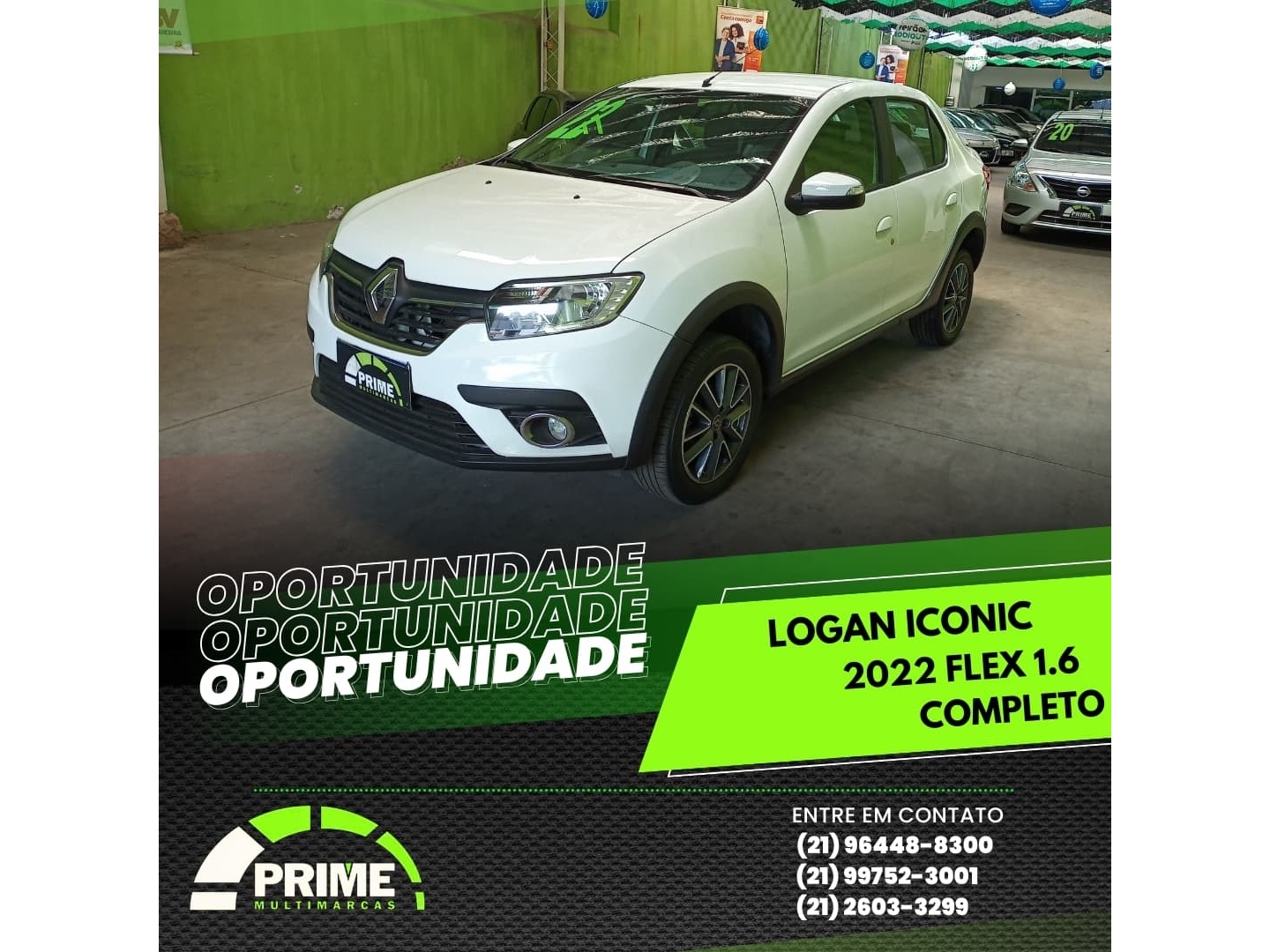 RENAULT LOGAN 1.6 16V SCE FLEX ICONIC X-TRONIC