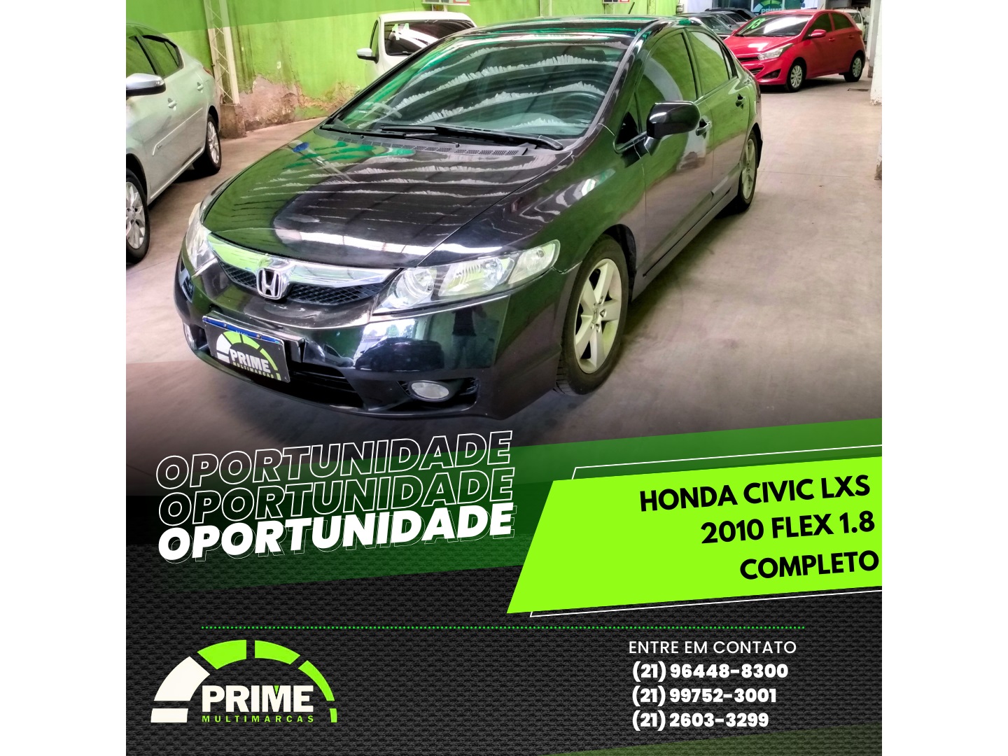 HONDA CIVIC 1.8 LXS 16V FLEX 4P AUTOMÁTICO