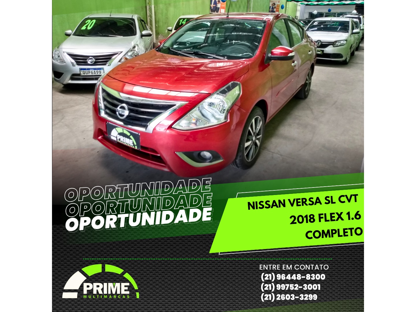 NISSAN VERSA 1.6 16V FLEX SL 4P XTRONIC